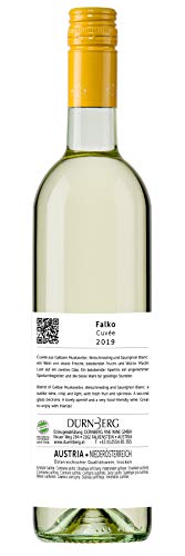 Dürnberg - Falko, Muskatellercuvée 2019 - Qualitäts Weißwein aus Österreich, trocken (6 x 0,75l) - 3